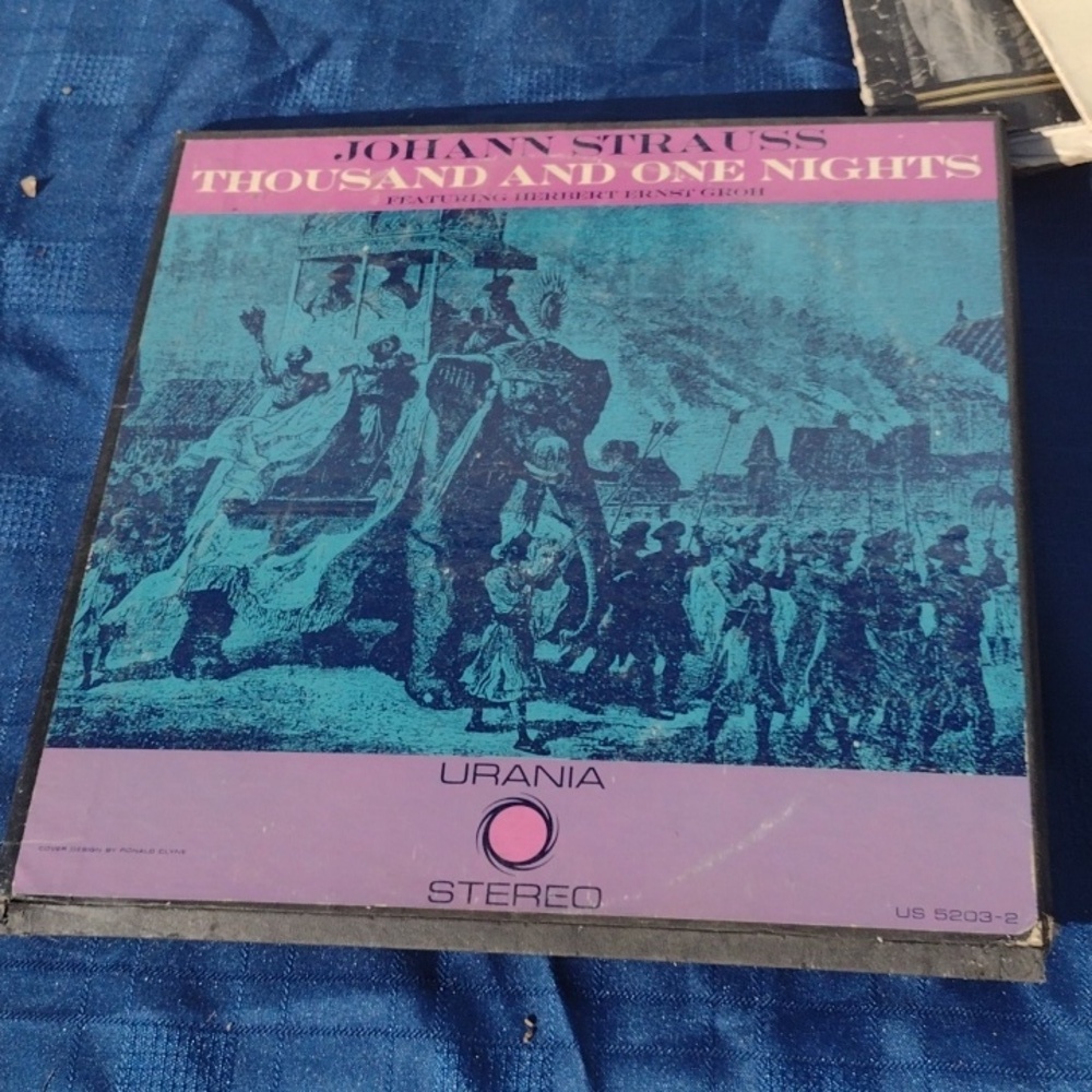 Johann Strauss 1001 Nights Double Box LP